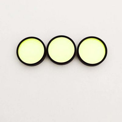 Long Life 470 Fluorescence Bandpass Filter Clear Optical Glass Substrate